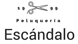 logo peluqueria escandalo