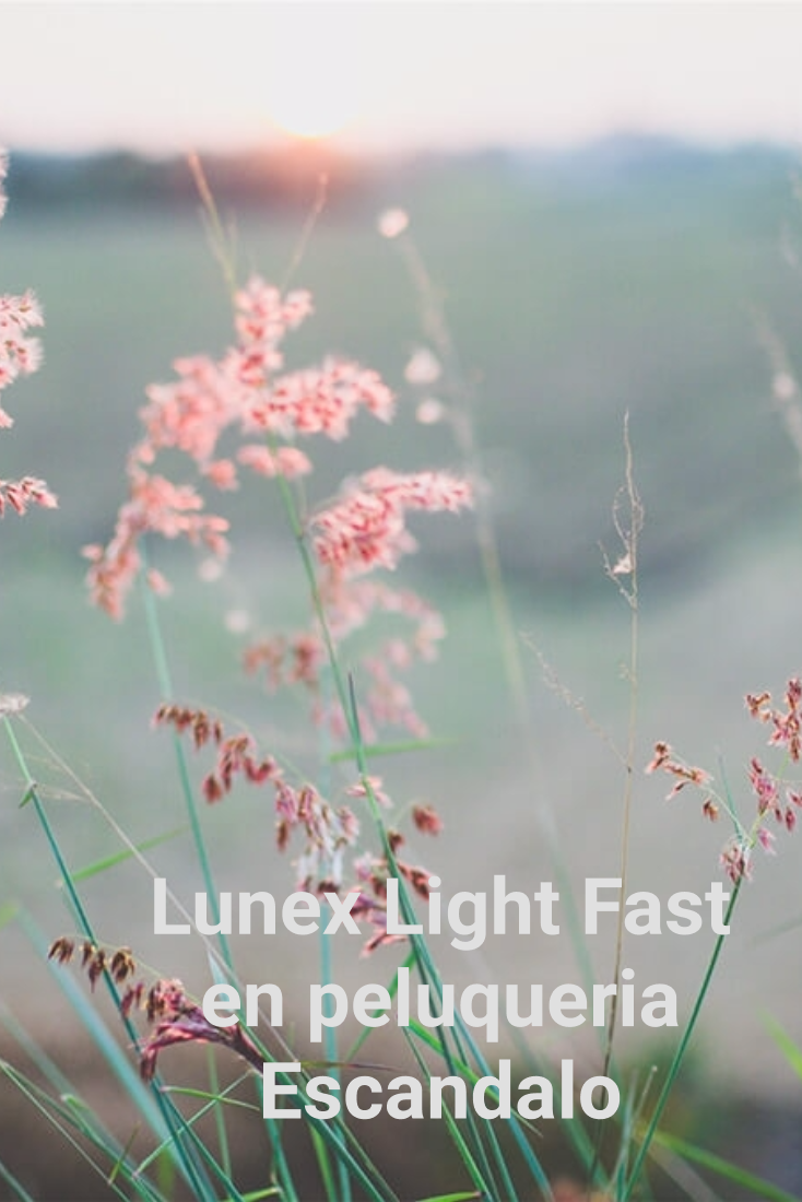 Lunex Light Fast en peluquería Escándalo